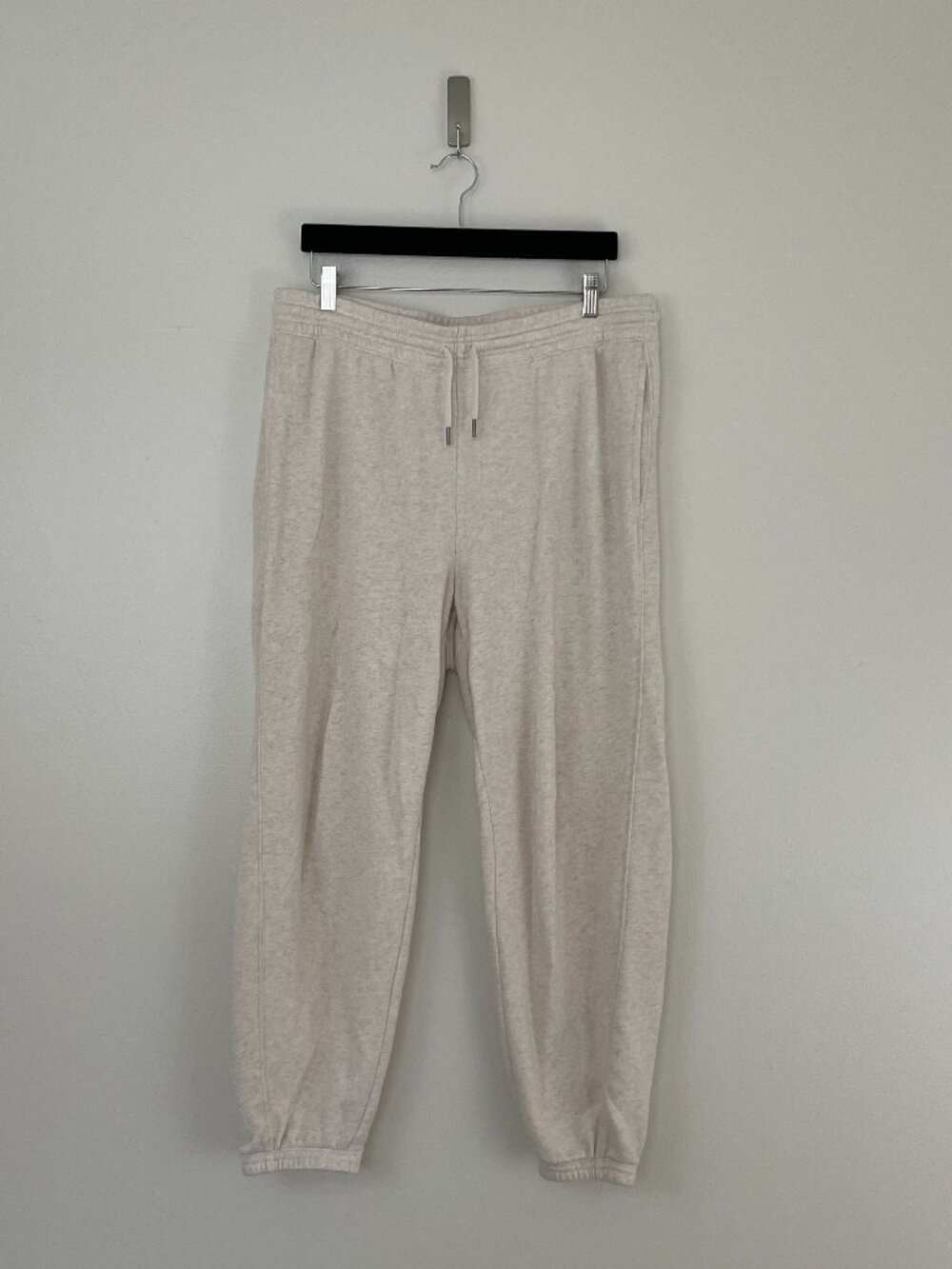 Aerie High Rise Cotton Terry Pull On Jogger Sweatpants Size Large